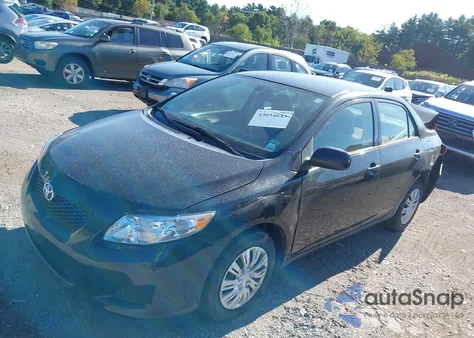 2009 Toyota Corolla from USA, damaged, VIN JTDBL40E899092079